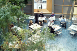 Catered events at Garden Court Café at Asia Society