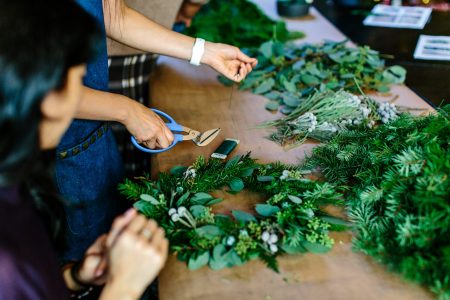 Holiday-Wreath-Making